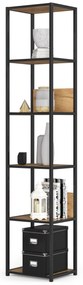 Raft Loriana (negru + stejar craft). 1070984