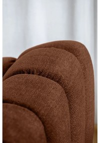 Colțar teracotă (cu colț pe partea stângă/cu șezlong) Shell – Miuform