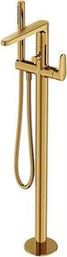 Baterie cada - dus freestanding Cersanit Inverto monocomanda auriu