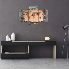 Tablou - Rădăcinile lumii (90x60 cm)