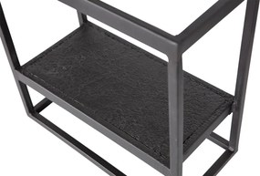 Raft metalic CASTO 40x40 cm, negru