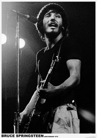 Poster Bruce Springsteen - Amsterdam 1975, (59.4 x 84.1 cm)