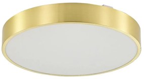 Plafonieră LED dimabilă pentru baie Zuma Line MS724-R500-GD NADI LED/50W/230V d. 50 cm auriu + telecomandă