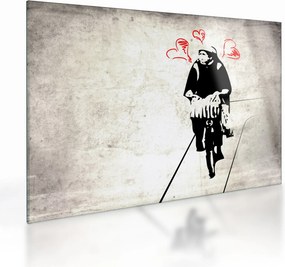 Tablou pe sticlă - Un sentiment de libertate (70x50 cm)