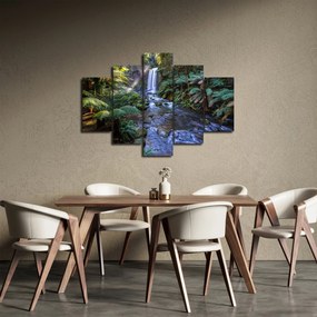 Tablou cu pădurea ploilor din Austalia (150x105 cm)