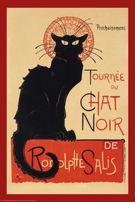 Poster Le Chat Noir, Théophile Steinlen