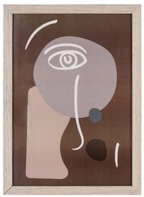 Set de artă de perete Madison, natural, 3 piese