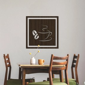 DUBLEZ | Decorațiune din lemn pentru bucătărie - Cafea