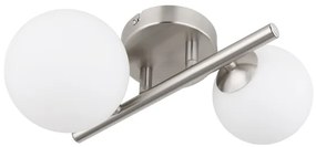 Lustră LED aplicată RIHA 2xG9/3W/230V crom Globo 56140-2W