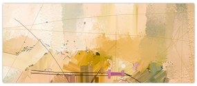 Tablou - Abstract, pictură în ulei (120x50 cm)