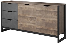 Comodă Adrissa D (stejar sand grande + matera). 1127900