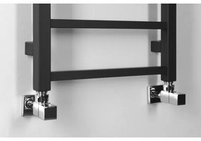 Sapho - Radiator de baie METRO DOS 247W/230V 40x114 cm negru mat