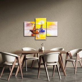 Tablou - Pictură barcă (90x60 cm)
