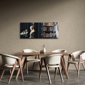 Tablou - La bibliotecă (120x50 cm)