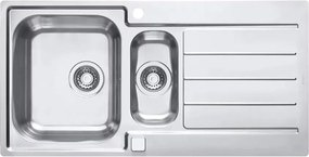 Chiuveta inox Alveus Line Maxim 10 Satin 98x50 cm