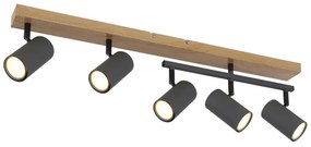 Spot Globo 57911-5G ROBBY 5xGU10/35W/230V maro/negru