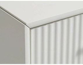 Comodă TV gri 140x50x45 cm Palma – Unique Furniture