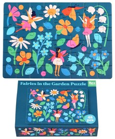Puzzle (număr de piese 48) Fairies in the Garden – Rex London