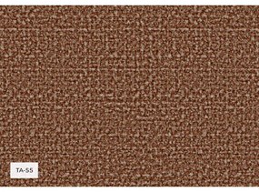 Colțar teracotă (cu colț pe partea stângă/cu șezlong) Shell – Miuform