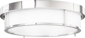 Open Design OR84948 - Plafonieră ROMI, 3 x E14, 12 W, 230 V, diametru 40 cm, crom lucios