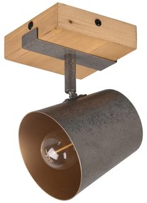 Spot gri închis/în culoare naturală Bell – Trio