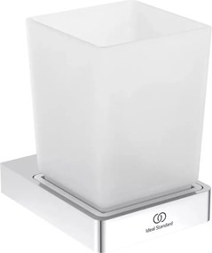 Suport periute de dinti Ideal Standard Atelier Conca patrat crom lucios