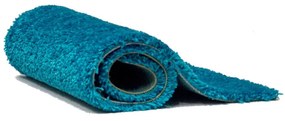 Covor rotund Universal Aqua Liso, ø 100 cm, albastru