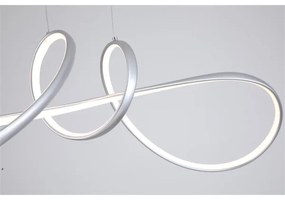 Searchlight 36524GY - Lustră LED reglabilă suspendată pe cablu MAISIE LED/41W/230V