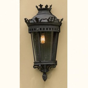 Aplica 1/2 iluminat exterior design clasic in stil Empire din fier forjat, WL 3559