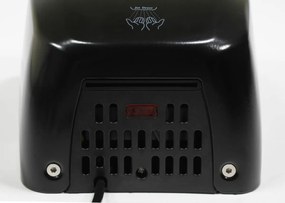 Uscator de mani cu aer cald si senzor, negru mat, Jet Dryer Storm