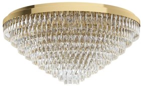 Plafonieră VALPARAISO 25xE14/40W/230V aurie Eglo 39461