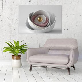 Tablou - Perlă de aur (90x60 cm)