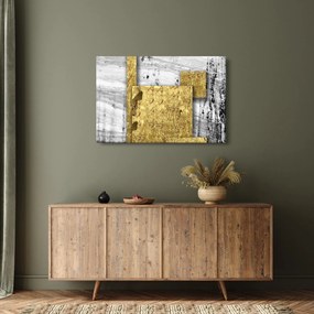 Tablou - Pătrate de aur N⁰1 (90x60 cm)