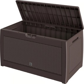 Cutie de depozitare RATO, 310L, 119x48x60cm, maro Prosperplast