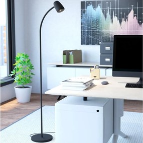 Eglo 902172 - Lampă de podea CARLO 1xE14/18W/230V neagră