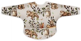 Bavetica Impermeabila cu maneci si buzunar, reglabila, Happy Bear Light