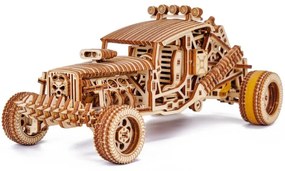 Puzzle 3D mecanic din lemn masina Mad Buggy
