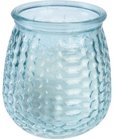 Lumânare repelentă Citronella, albastru, 160 g, 10x 10 cm