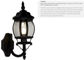 Aplica de exterior stil traditional IP23 Bel Aire 7144-1 SRT