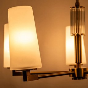 Candelabru elegant cu 5 brate VINCENZA alama periata