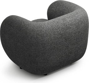 Fotoliu gri închis Kate – Micadoni