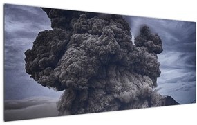 Tablou - Erupție vulcanică (120x50 cm), în 40 de alte dimensiuni noi