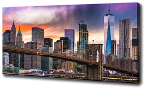 Print pe canvas Manhattan new york city