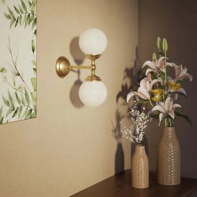 Aplica din alama stil modern Art Deco Incanto