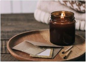 Tablou - Lumânare aprinsă (70x50 cm)