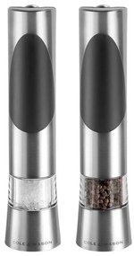 Cole&Mason RICHMOND set 2 râșnițe electrice sare și piper, 6xAAA