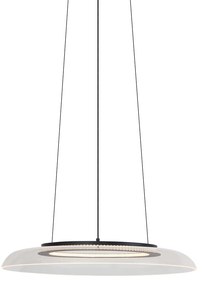 Lampă suspendată de design neagră și transparentă, cu 3 trepte de intensitate luminoasă - Scacrylic