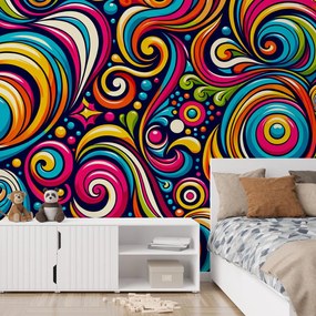 Fototapet - Spirale multicolore (147x102 cm)