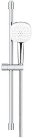 Grohe Tempesta Cube 110 Set dus cu bara 60 cm cu furtun metalic, 2 jeturi