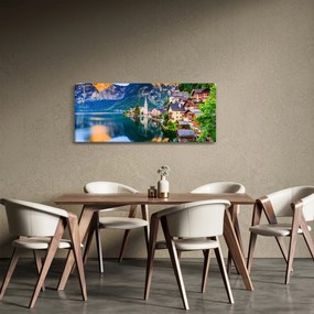 Tablou - Sat alpin (120x50 cm)